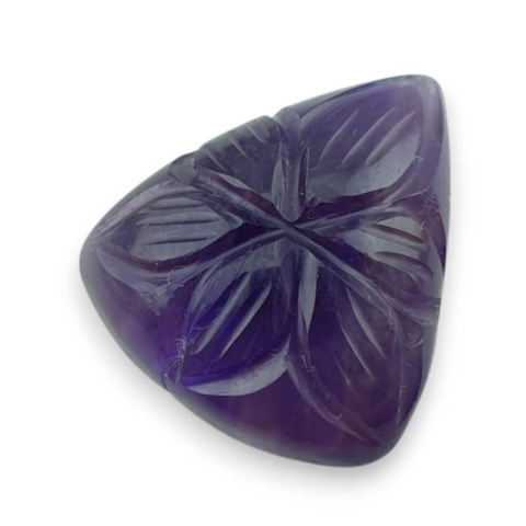 Ametyst kaboszon carving 23x20 mm nr 28 Ametyst kaboszon carving 23x20 mm nr 28