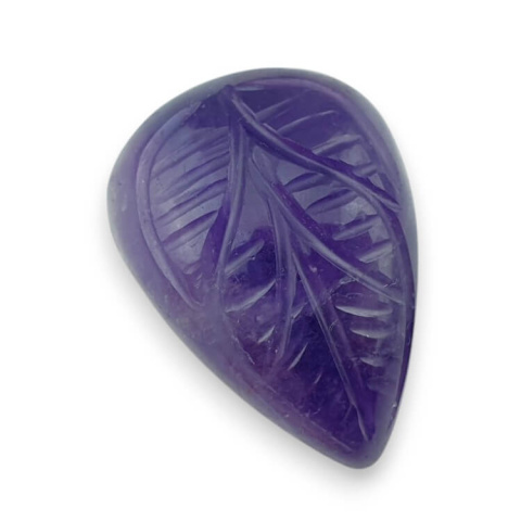 Ametyst kaboszon carving 26x19 mm nr 4 Ametyst kaboszon carving 26x19 mm nr 4