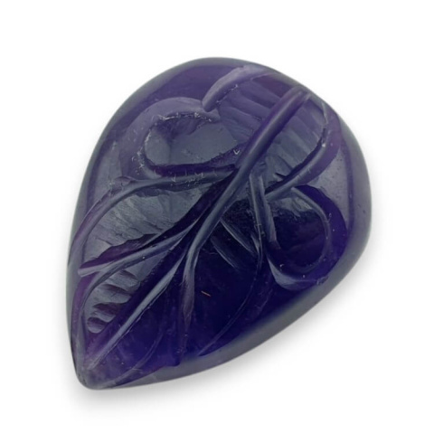 Ametyst kaboszon carving 26x19 mm nr 8 Ametyst kaboszon carving 26x19 mm nr 8