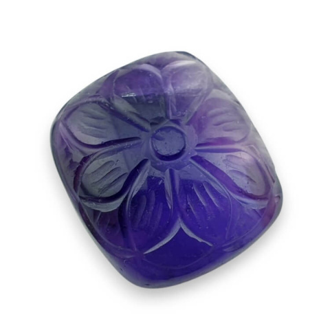 Ametyst kaboszon carved 28x25 mm nr 14 Ametyst kaboszon carved 28x25 mm nr 14
