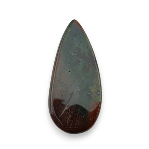 Heliotrop kaboszon carving 36x16 mm nr 13 Heliotrop kaboszon carving 36x16 mm nr 13