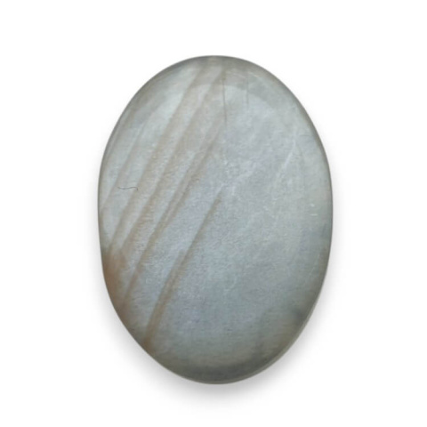 Kamień księżycowy szary kaboszon carving 20x14 mm nr 179 Kamień księżycowy szary kaboszon carving 20x14 mm nr 179