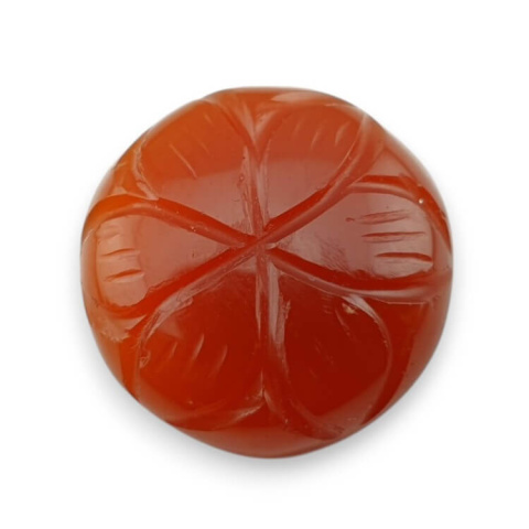 Karneol kaboszon carved fi 20 mm nr 92 Karneol kaboszon carved fi 20 mm nr 92
