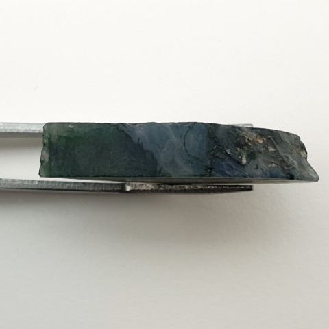 Agat mszysty cięty surowy 23x20 mm nr 54 Agat mszysty cięty surowy 23x20 mm nr 54