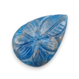 Apatyt kaboszon carving 31x20 mm nr 14