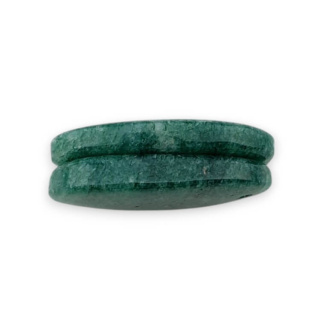 Awenturyn zielony para kaboszonów z dziurką 24x13 mm nr P612
