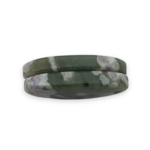 Jadeit peace para kaboszonów z dziurką 22x12 mm nr P519 Jadeit peace para kaboszonów z dziurką 22x12 mm nr P519