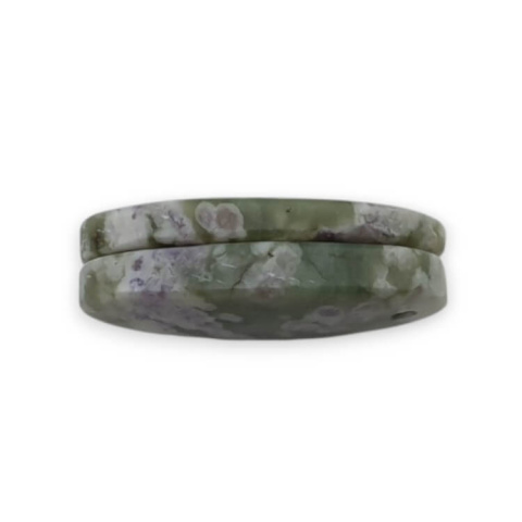 Jadeit peace para kaboszonów z dziurką 23x11 mm nr P537 Jadeit peace para kaboszonów z dziurką 23x11 mm nr P537