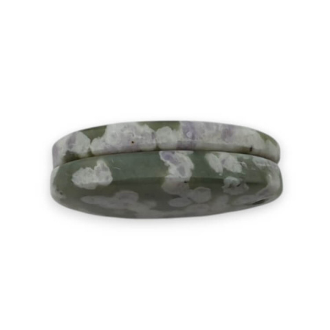 Jadeit peace para kaboszonów z dziurką 23x14 mm nr P533 Jadeit peace para kaboszonów z dziurką 23x14 mm nr P533