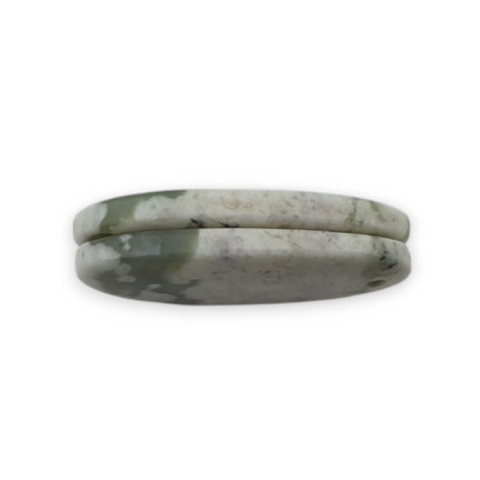 Jadeit peace para kaboszonów z dziurką 24x13 mm nr P516 Jadeit peace para kaboszonów z dziurką 24x13 mm nr P516