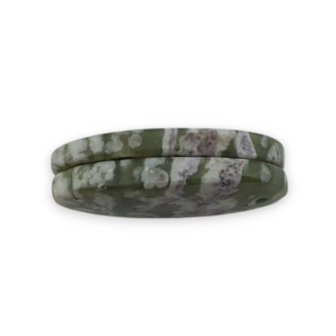 Jadeit peace para kaboszonów z dziurką 24x14 mm nr P512 Jadeit peace para kaboszonów z dziurką 24x14 mm nr P512