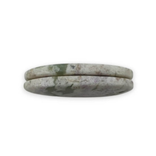Jadeit peace para kaboszonów z dziurką 25x13 mm nr P523