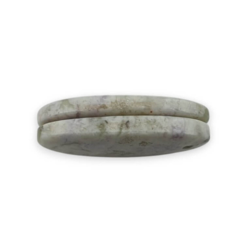 Jadeit peace para kaboszonów z dziurką 25x13 mm nr P553 Jadeit peace para kaboszonów z dziurką 25x13 mm nr P553