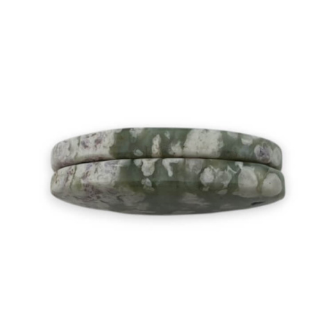 Jade peace pair of cabochons with hole 25x14 mm no P515 Jade peace pair of cabochons with hole 25x14 mm no P515