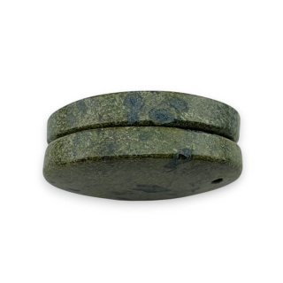 Jaspis smocza krew para kaboszonów z dziurką 23x14 mm nr P568