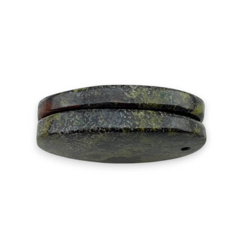 Jaspis smocza krew para kaboszonów z dziurką 26x15 mm nr P572 Jaspis smocza krew para kaboszonów z dziurką 26x15 mm nr P572