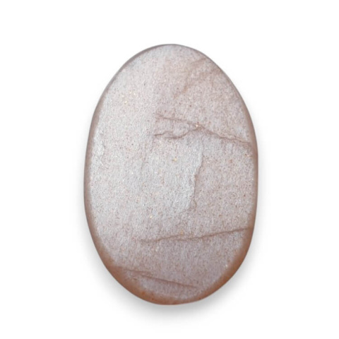 Kamień księżycowy brzoskwiniowy kaboszon carved 22x14 mm nr 98 Kamień księżycowy brzoskwiniowy kaboszon carved 22x14 mm nr 98