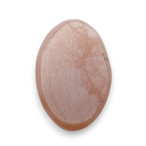 Kamień księżycowy brzoskwiniowy kaboszon carved 23x16 mm nr 71 Kamień księżycowy brzoskwiniowy kaboszon carved 23x16 mm nr 71