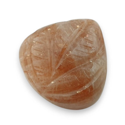 Kamień słoneczny kaboszon carving 17x17 mm nr 8 Kamień słoneczny kaboszon carving 17x17 mm nr 8