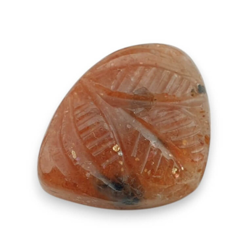 Kamień słoneczny kaboszon carved 21x16 mm nr 21 Kamień słoneczny kaboszon carved 21x16 mm nr 21