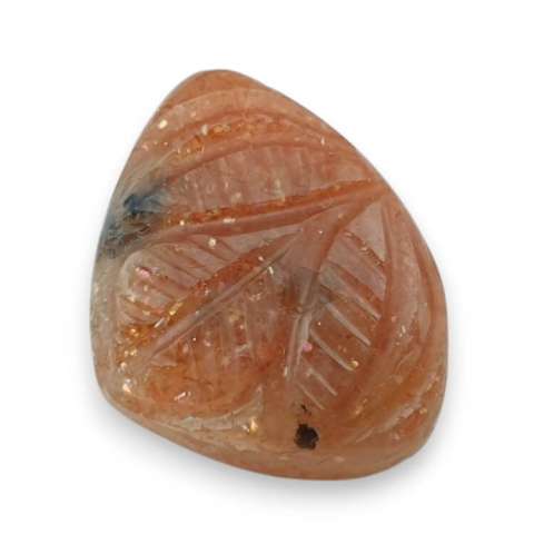 Kamień słoneczny kaboszon carved 21x16 mm nr 21 Kamień słoneczny kaboszon carved 21x16 mm nr 21
