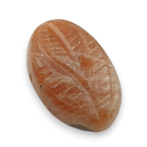 Kamień słoneczny kaboszon carving 23x14 mm nr 40 Kamień słoneczny kaboszon carving 23x14 mm nr 40