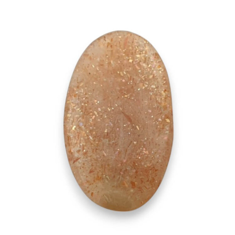 Kamień słoneczny kaboszon carved 23x14 mm nr 49 Kamień słoneczny kaboszon carved 23x14 mm nr 49