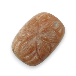 Kamień słoneczny kaboszon carving 25x17 mm nr 2
