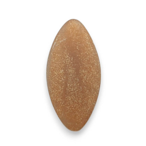 Kamień słoneczny kaboszon carving 26x12 mm nr 22 Kamień słoneczny kaboszon carving 26x12 mm nr 22