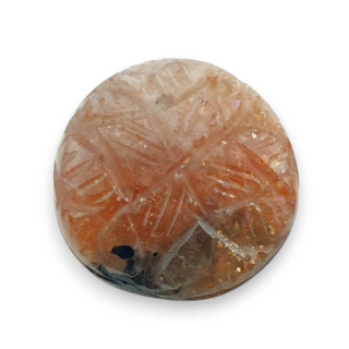 Kamień słoneczny kaboszon carving fi 19 mm nr 10