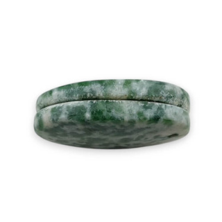 Agat drzewny para kaboszonów z dziurką 21x13 mm nr P722
