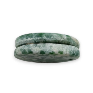 Agat drzewny para kaboszonów z dziurką 22x13 mm nr P735