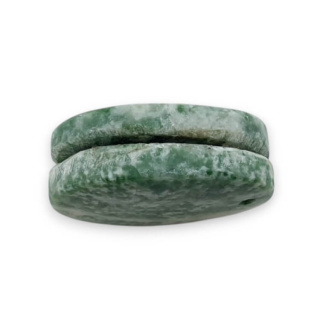 Agat drzewny para kaboszonów z dziurką 22x15 mm nr P726