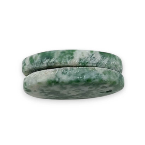 Agat drzewny para kaboszonów z dziurką 23x14 mm nr P713 Agat drzewny para kaboszonów z dziurką 23x14 mm nr P713