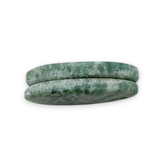 Agat drzewny para kaboszonów z dziurką 24x13 mm nr P709