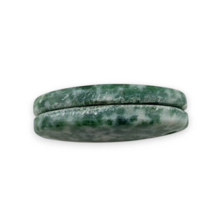 Agat drzewny para kaboszonów z dziurką 24x13 mm nr P731
