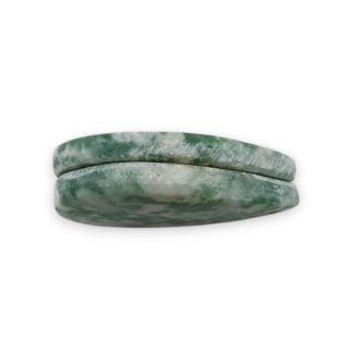 Agat drzewny para kaboszonów z dziurką 24x14 mm nr P720