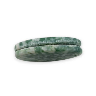 Agat drzewny para kaboszonów z dziurką 25x15 mm nr P736