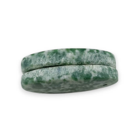 Agat drzewny para kaboszonów z dziurką 27x13 mm nr P734 Agat drzewny para kaboszonów z dziurką 27x13 mm nr P734