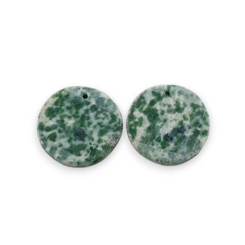 Agat drzewny para kaboszonów z dziurką fi 14 mm nr P710 Agat drzewny para kaboszonów z dziurką fi 14 mm nr P710