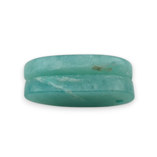 Amazonit para kaboszonów z dziurką 24x12 mm nr P904
