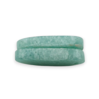 Amazonit para kaboszonów z dziurką 25x10 mm nr P908