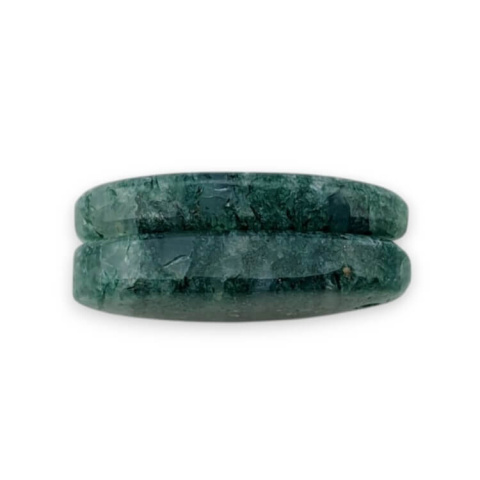 Awenturyn zielony para kaboszonów z dziurką 22x12 mm nr P628 Awenturyn zielony para kaboszonów z dziurką 22x12 mm nr P628