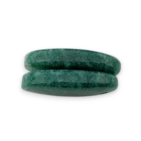Awenturyn zielony para kaboszonów z dziurką 22x13 mm nr P634 Awenturyn zielony para kaboszonów z dziurką 22x13 mm nr P634