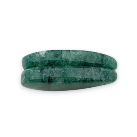 Awenturyn zielony para kaboszonów z dziurką 23x13 mm nr P644 Awenturyn zielony para kaboszonów z dziurką 23x13 mm nr P644