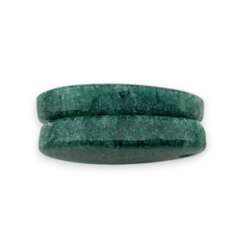 Awenturyn zielony para kaboszonów z dziurką 24x15 mm nr P639 Awenturyn zielony para kaboszonów z dziurką 24x15 mm nr P639