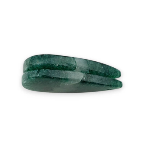 Awenturyn zielony para kaboszonów z dziurką 29x15 mm nr P630 Awenturyn zielony para kaboszonów z dziurką 29x15 mm nr P630