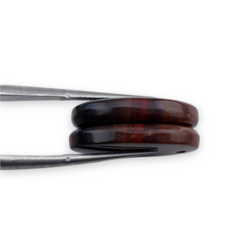 Jaspis czerwony para kaboszonów z dziurką 20x13 mm nr P821 Jaspis czerwony para kaboszonów z dziurką 20x13 mm nr P821