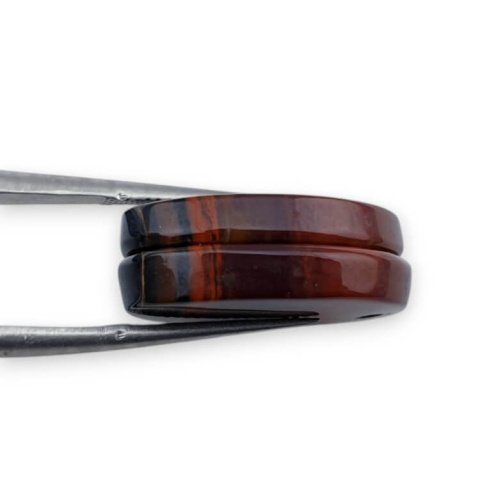 Jaspis czerwony para kaboszonów z dziurką 20x14 mm nr P842 Jaspis czerwony para kaboszonów z dziurką 20x14 mm nr P842