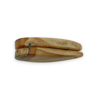 Jaspis krajobrazowy para kaboszonów z dziurką 25x12 mm nr P756